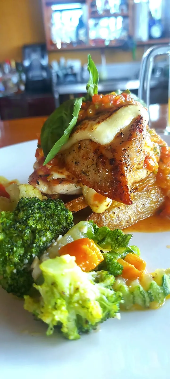 Chef specialties made to order with scenic Arenal Lake views