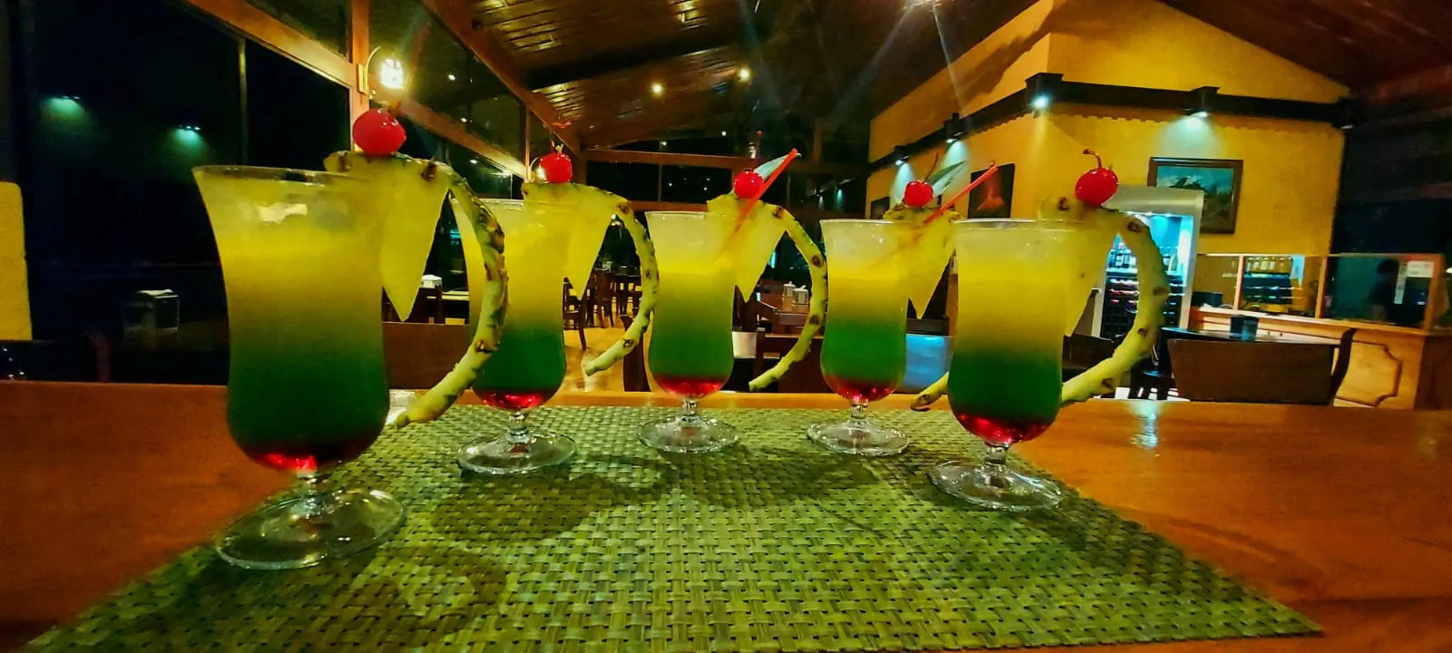 Imposing Arenal Volcano views from Loma Linda Restaurant